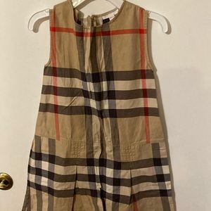 Girls Burberry dress